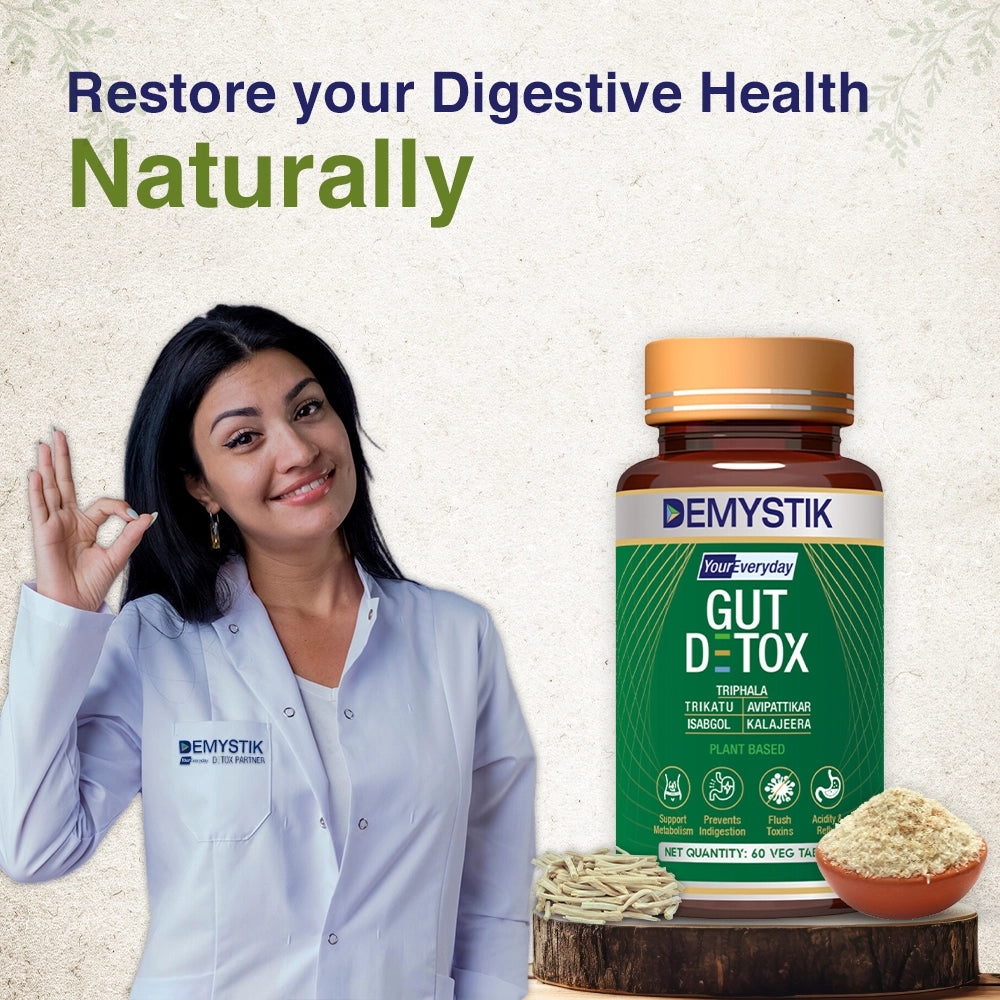 Gut Clean Tablets – Natural Detox Supplement